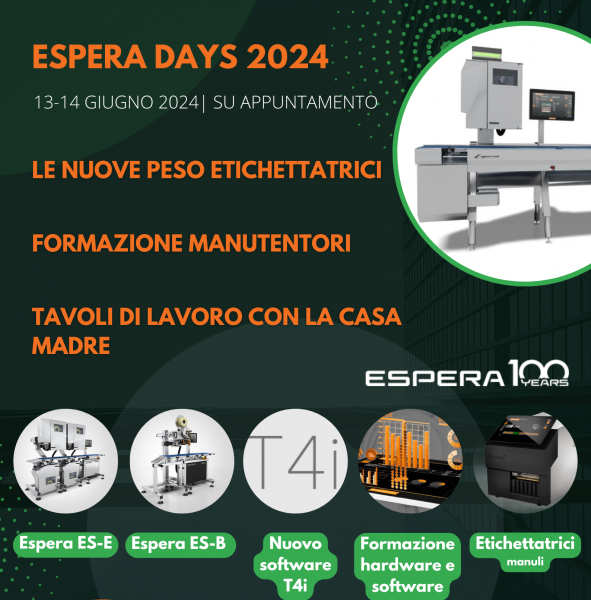 ESPERA DAYS 13-14 GIUGNO 2024